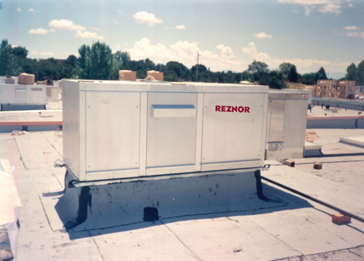 Reznor RPBL Air Handler install – Reznor HVAC
